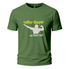 Paseena girda par hausla nahi Embroidery Oversize T-shirt