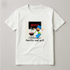 Netflix and Grill oversize T-shirt