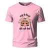 Daru te dosti dono poore desi Embroidery Oversize T-shirt