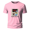 Netflix and Grill Embroidery Oversize T-shirt