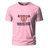 Makeup nhi, mindset strong hona Embroidery Oversize T-shirt
