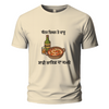 Butter chicken te daaru, saadi life da combo Embroidery Oversize T-shirt
