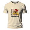 No shushi only tandoori Embroidery Oversize T-shirt