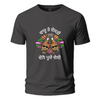 Daru te dosti dono poore desi Embroidery Oversize T-shirt