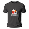 Whisky naal masaledar bite, saadi party always tight Embroidery Oversize T-shirt