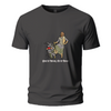 Bullet da gear, jatt da fear Embroidery Oversize T-shirt