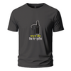 Daaru da scene, roz da routine t-shirt print black Embroidery Oversize T-shirt