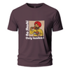 No shushi only tandoori Embroidery Oversize T-shirt
