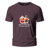 Whisky naal masaledar bite, saadi party always tight Embroidery Oversize T-shirt
