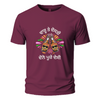 Daru te dosti dono poore desi Embroidery Oversize T-shirt