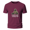 Baaki chill karde, assi grill karde Embroidery Oversize T-shirt