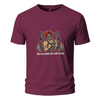 Chadd love story, gym meri glory Embroidery Oversize T-shirt