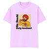 No shushi only tandoori oversize T-shirt