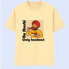 No shushi only tandoori oversize T-shirt
