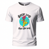 Bhangra pao, tension bhull jao Embroidery Oversize T-shirt