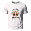 Daru te dosti dono poore desi Embroidery Oversize T-shirt