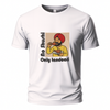 No shushi only tandoori Embroidery Oversize T-shirt