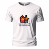 Whisky naal masaledar bite, saadi party always tight Embroidery Oversize T-shirt