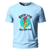 Bhangra pao, tension bhull jao Embroidery Oversize T-shirt