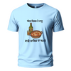 Butter chicken te daaru, saadi life da combo Embroidery Oversize T-shirt