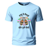 Daru te dosti dono poore desi Embroidery Oversize T-shirt