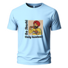 No shushi only tandoori Embroidery Oversize T-shirt