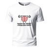 Makeup nhi, mindset strong hona Embroidery Oversize T-shirt
